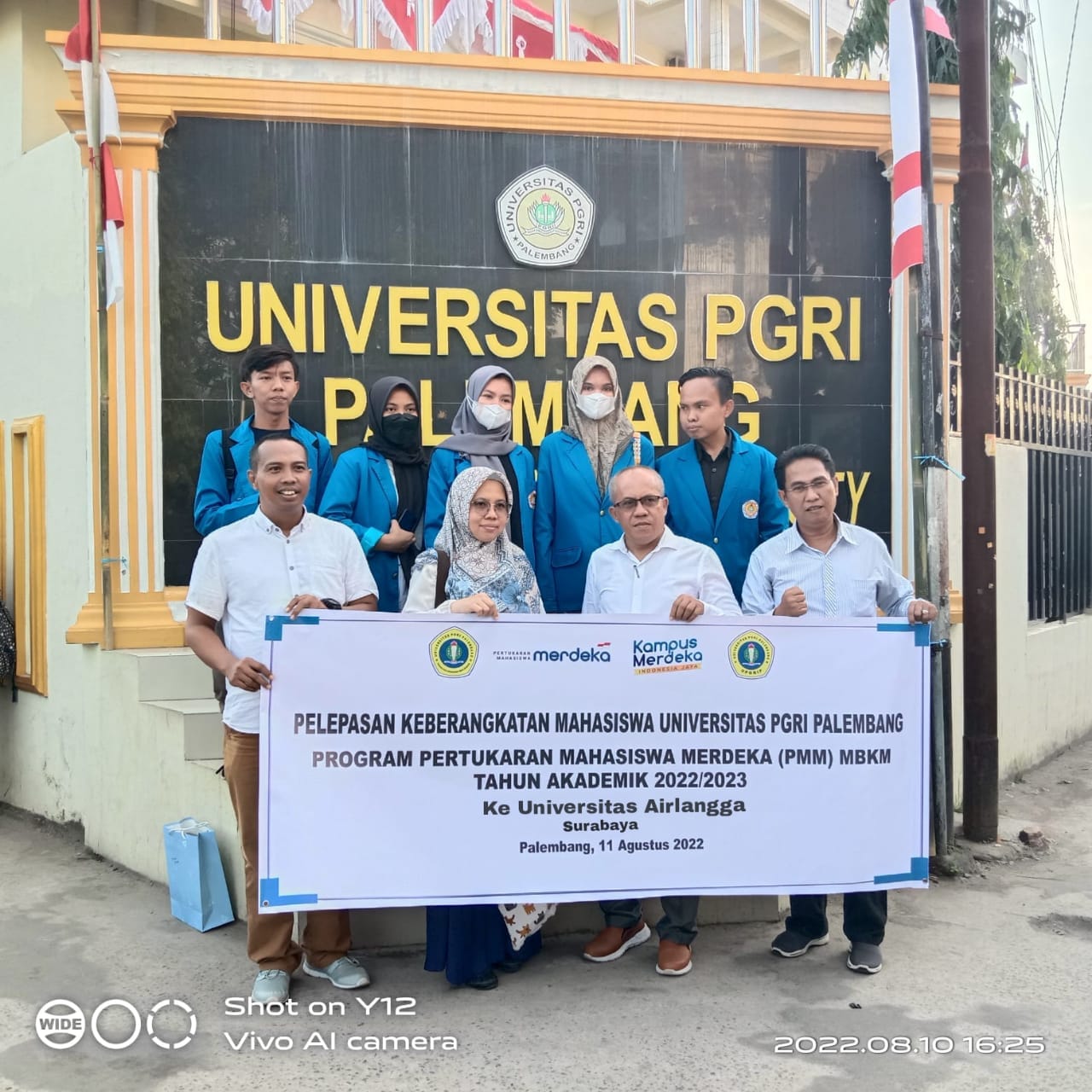 Read more about the article Laksanakan Pertukaran Mahasiswa Merdeka, Fakultas Ekonomi dan Bisnis Universitas PGRI Palembang Lepas 4 Mahasiswa